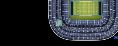 Seat view from Middle