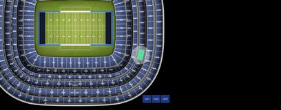 Seat view from Middle