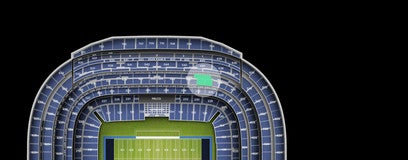 Seat view from Middle