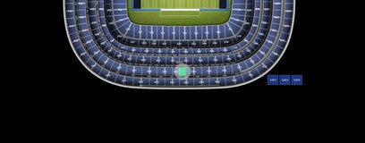 Seat view from Upper