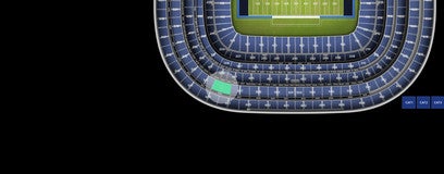 Seat view from Upper