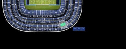 Seat view from Upper