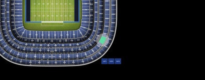 Seat view from Upper