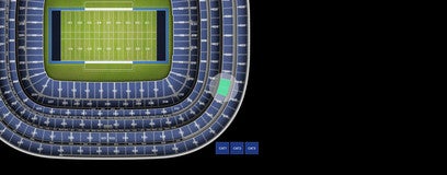 Seat view from Upper