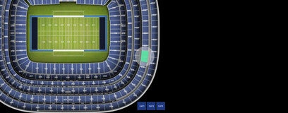 Seat view from Upper