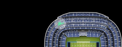 Seat view from Upper