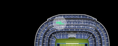 Seat view from Upper
