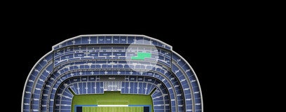 Seat view from Upper