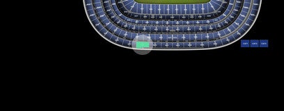Seat view from Upper