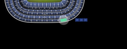 Seat view from Upper