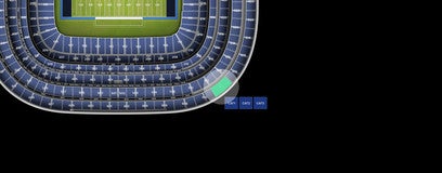 Seat view from Upper
