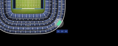 Seat view from Upper
