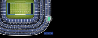 Seat view from Upper