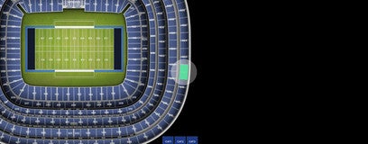 Seat view from Upper