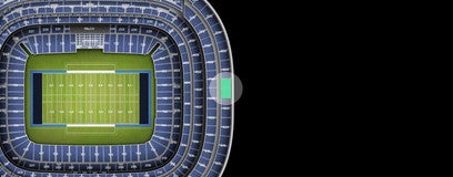 Seat view from Upper