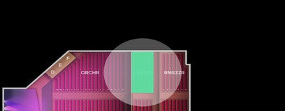 Seat view from Front Mezzanine Right