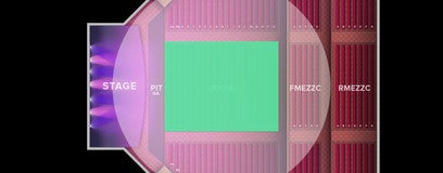 Seat view from Orchestra Center