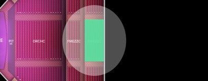 Seat view from Rear Mezzanine Center