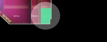 Seat view from Rear Mezzanine Left