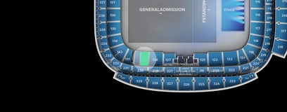 Seat view from Longside Lower