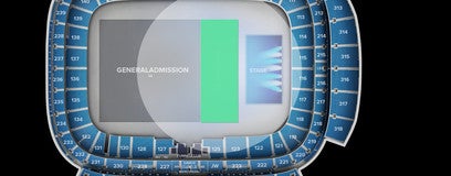 Seat view from FSTANDING