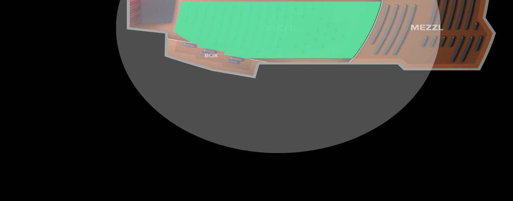 Seat view from Orchestra Left
