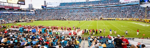 Seat view from Touchdown Club