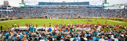 Seat view from Touchdown Club