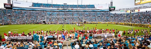 Seat view from Touchdown Club