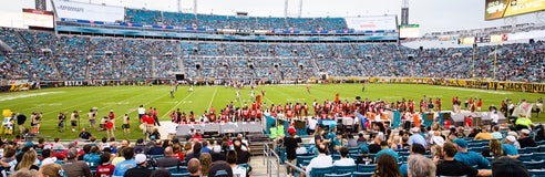 Seat view from Touchdown Club