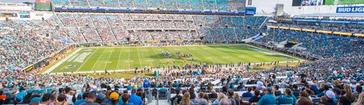 Seat view from Touchdown Club