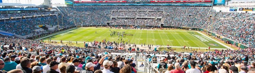 Seat view from Touchdown Club