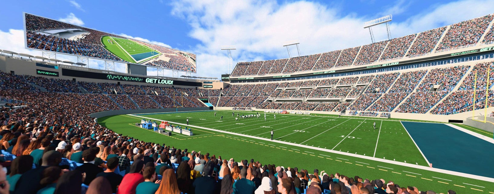 Seat view from Field Sideline