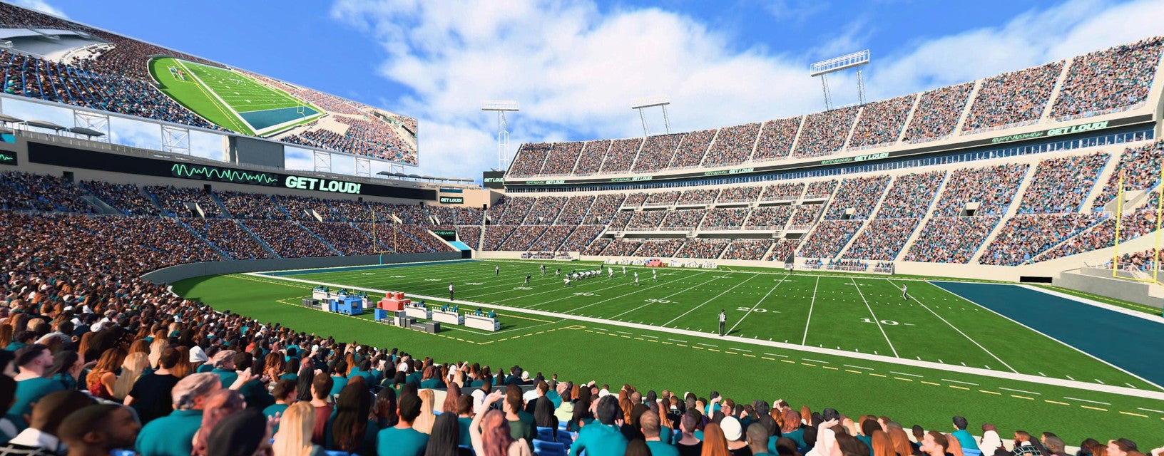 Seat view from Field Sideline