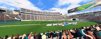 Seat view from Bud Zone Tables