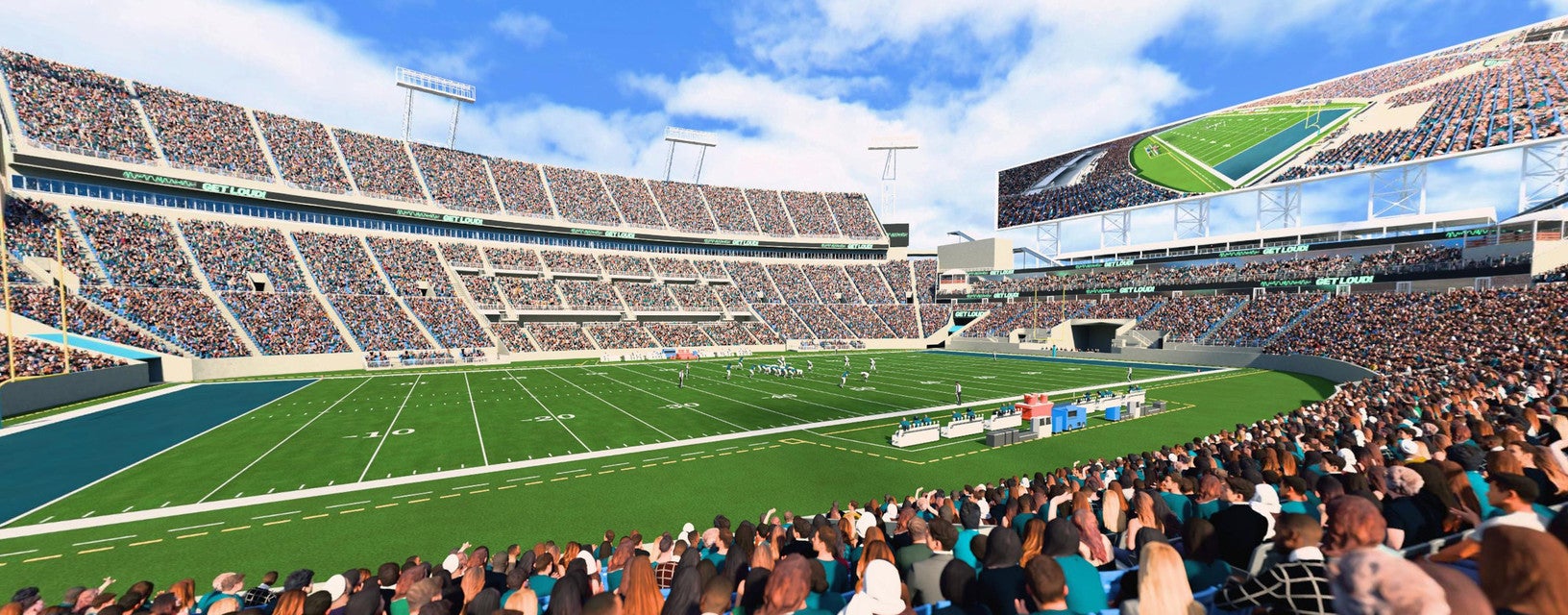 Seat view from Field Sideline