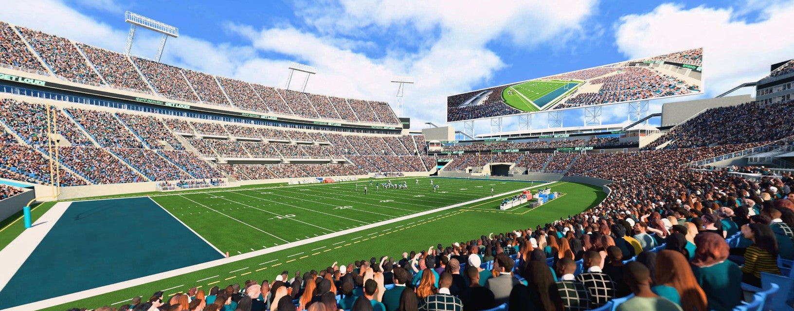 Seat view from Field Sideline
