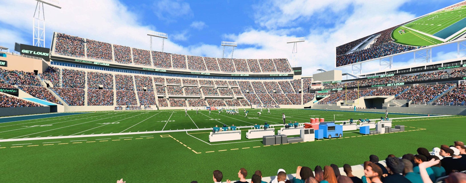 Seat view from Sideline