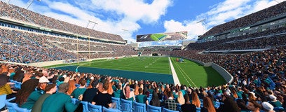 Seat view from Field End Zone