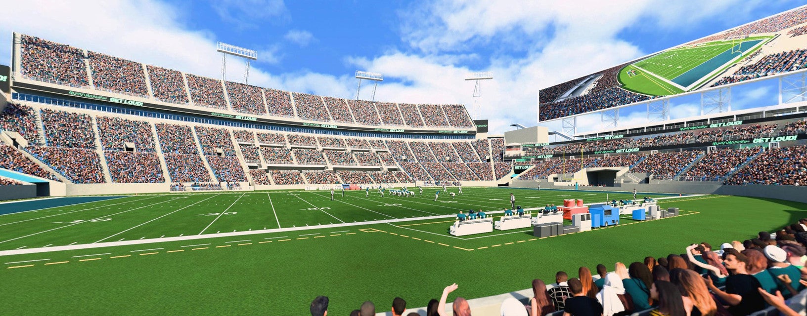 Seat view from Sideline