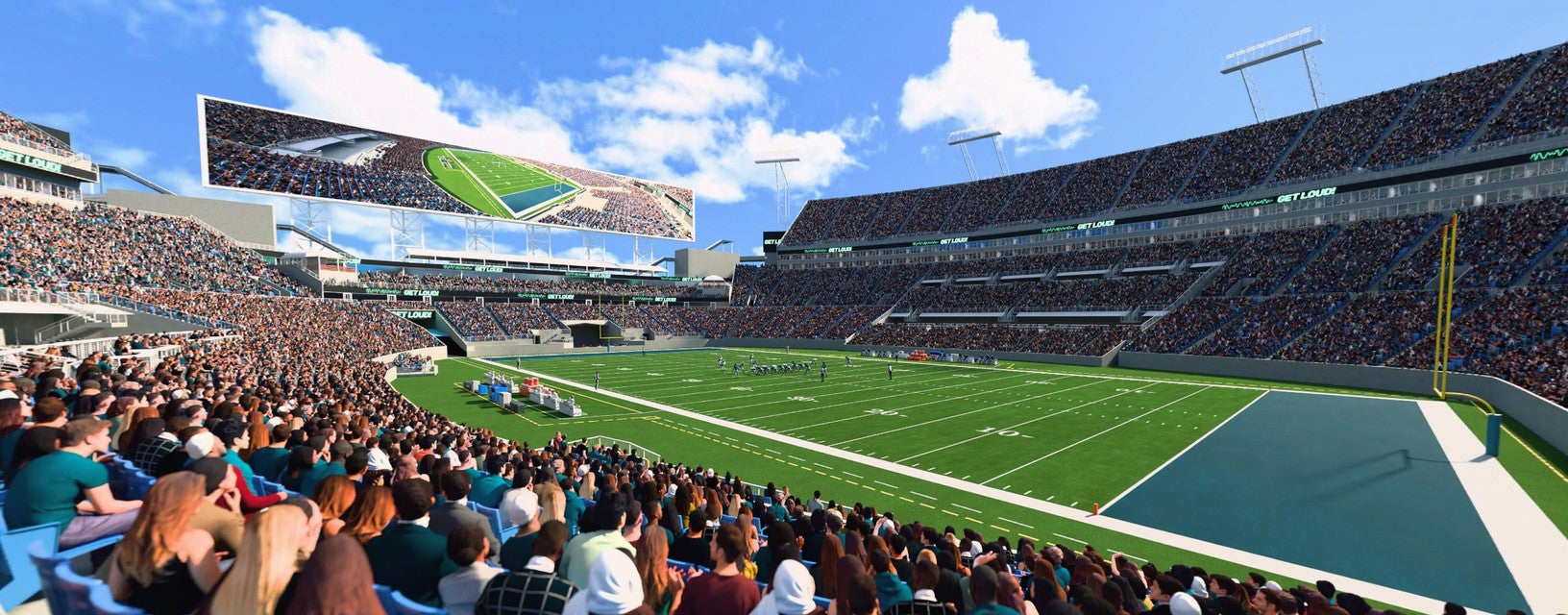 Seat view from Field Sideline