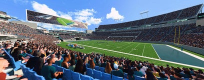 Seat view from Field Sideline