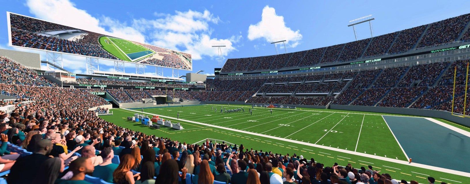 Seat view from Field Sideline