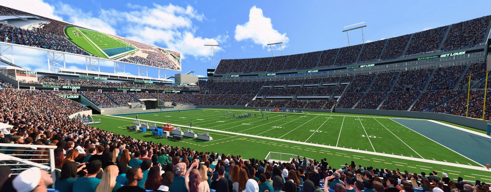 Seat view from Field Sideline