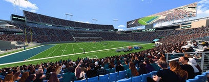 Seat view from Field Sideline