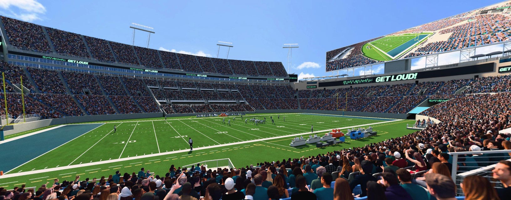 Seat view from Field Sideline