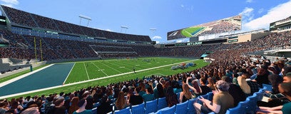 Seat view from Field Sideline