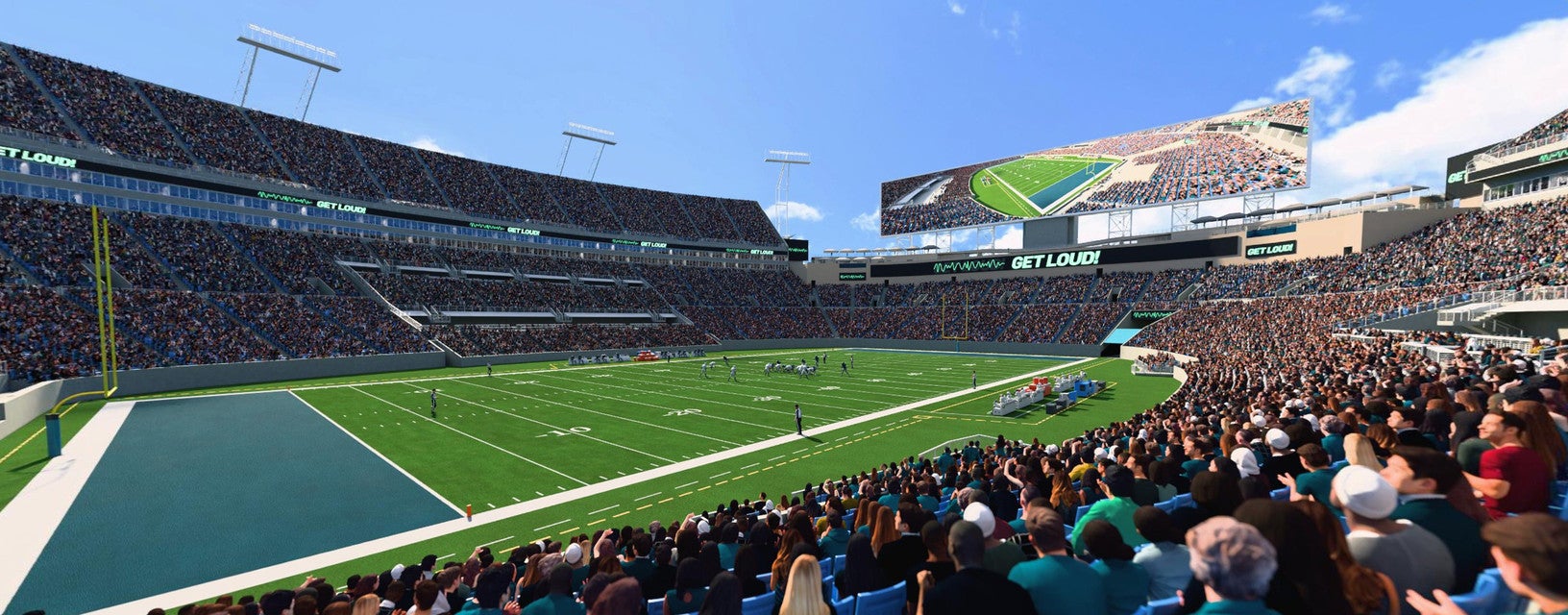 Seat view from Field Sideline