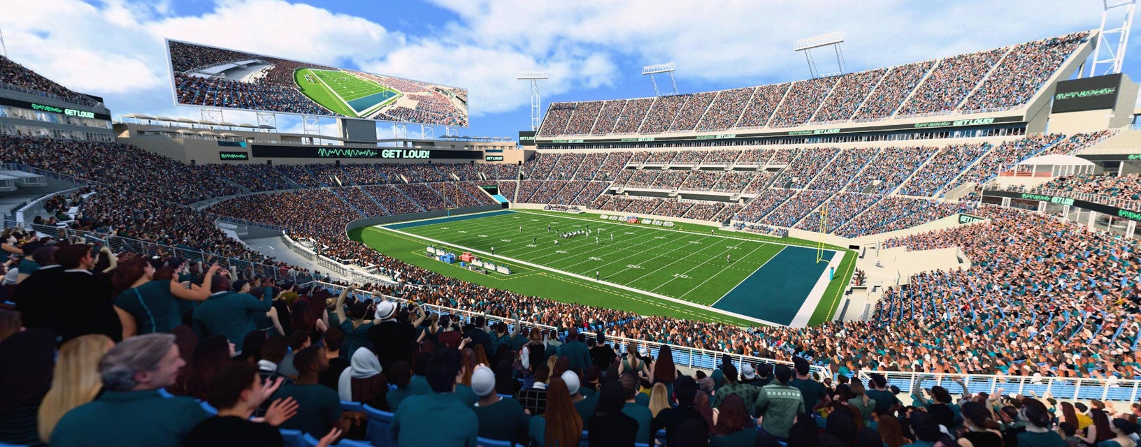 Seat view from Middle Sideline