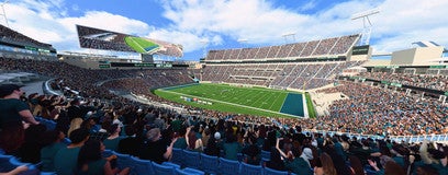 Seat view from Middle Sideline